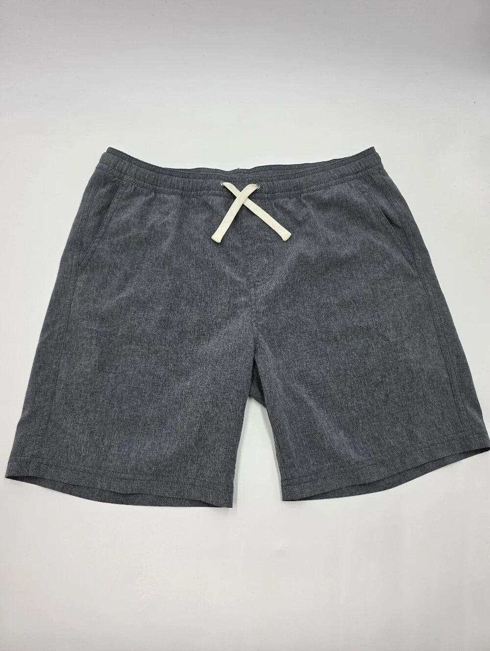 Fair Harbor boys' gray swim trunks size XL